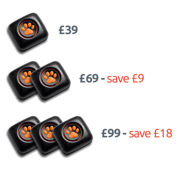 One Activity Monitor costs £39, two Activity Monitor costs £69 (save £9), Three Activity Monitor costs £99 (save £18)