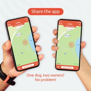 Share the app. One dog, two owners? No problem!