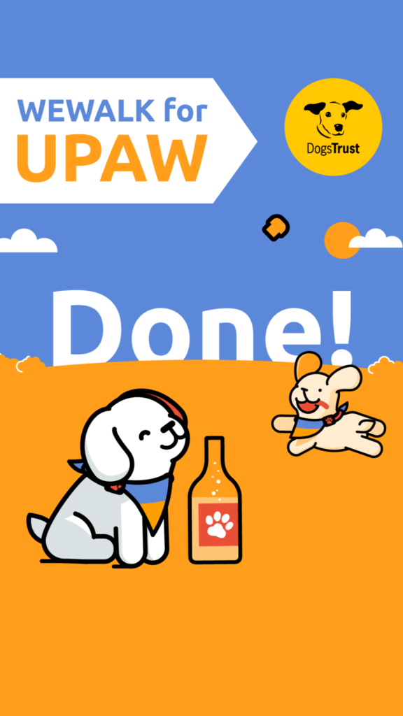 WEWALK for UPAW Done story