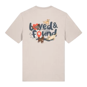 PitPat Loved & Found T-shirt FRONT