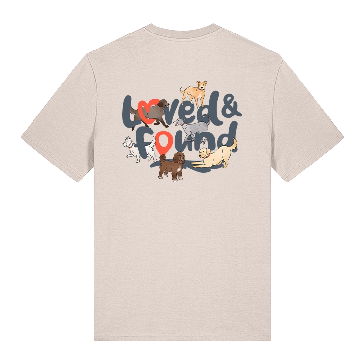 PitPat Loved & Found T-shirt FRONT