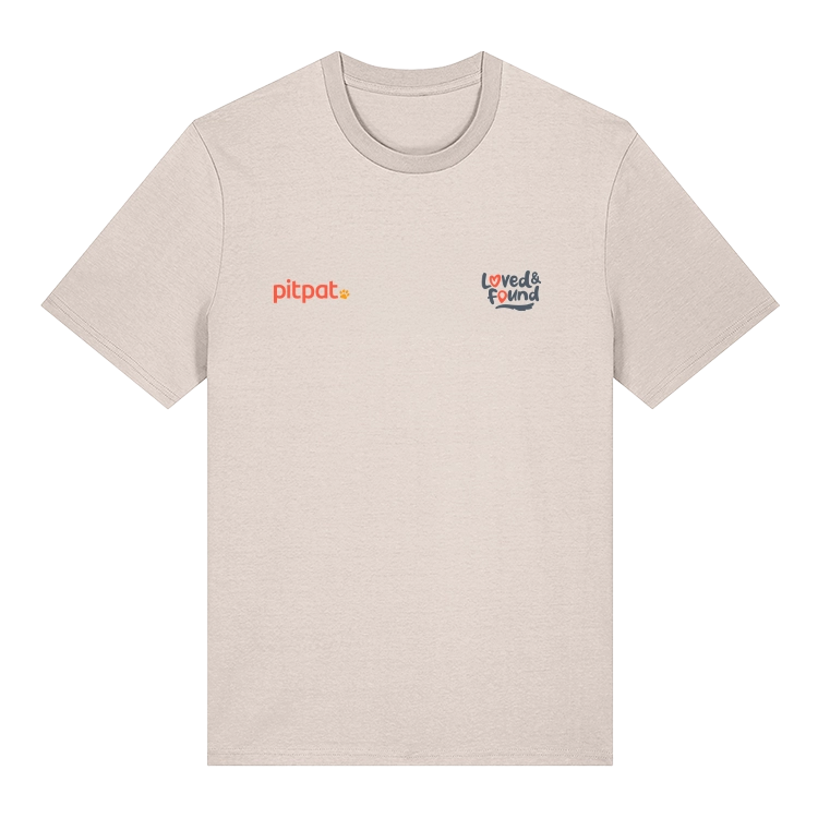PitPat Loved & Found T-shirt FRONT